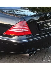 MEC Design Front Muffler Spare Pipes (VSD-ER) for Bi-Turbo Exhaust System Mercedes-Benz S600 W220 Bi-Turbo 1998-2005                                     - 220+215/AA-VSDER-BIT-H - Image 4