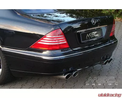 MEC Design Front Muffler Spare Pipes (VSD-ER) for Bi-Turbo Exhaust System Mercedes-Benz S600 W220 Bi-Turbo 1998-2005 - 220+215/AA-VSDER-BIT-H
