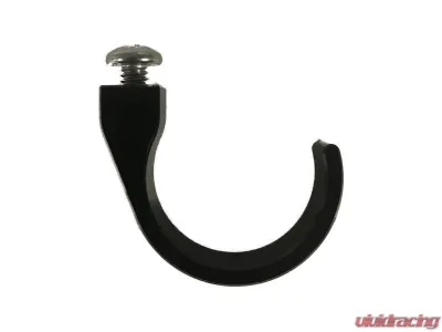 AJK Offroad 1.625inch Black Anodized Billet Aluminum Windshield Clamp "U" Clamp - 200464-B