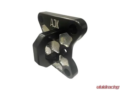 AJK Offroad Billet Aluminum Radius Rod Plate with Tow Hook Can-Am X3 2015+ - 1)345-2 1)345-3