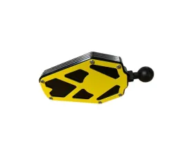 AJK Offroad 1.50inch Yellow Billet Aluminum Side Mirror