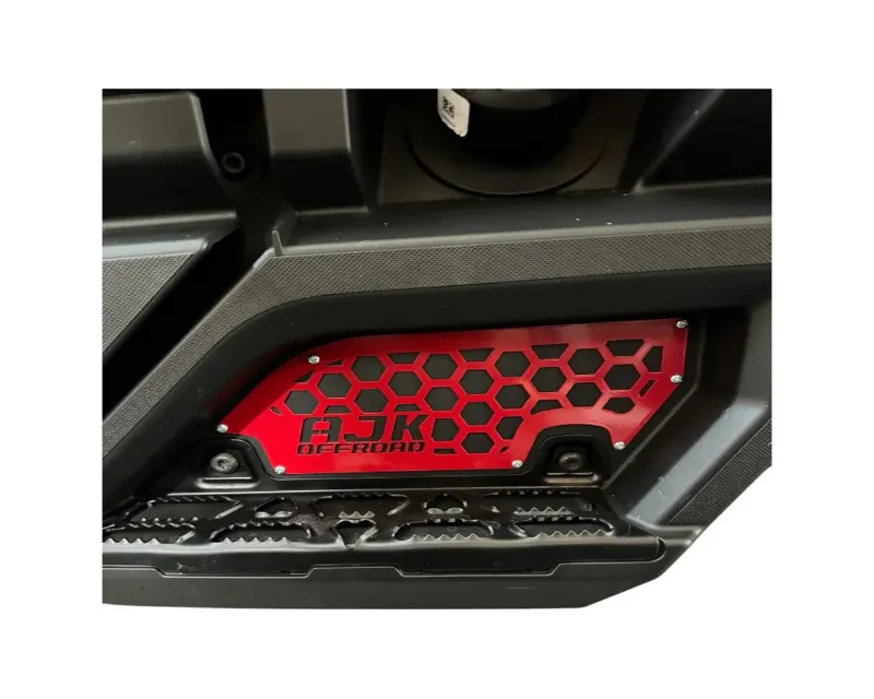 AJK Offroad Rear Step Accent Polaris Ranger 1500 XD - 1)597 1)598 Silver