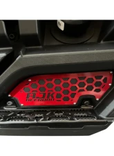 AJK Offroad Rear Step Accent Polaris Ranger 1500 XD                                     - 1)597 1)598 Silver - Image 3