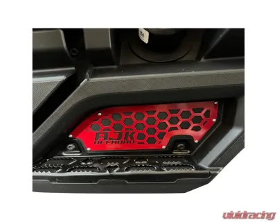 AJK Offroad Rear Step Accent Polaris Ranger 1500 XD - 1)597 1)598 Silver