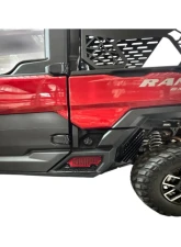 AJK Offroad Rear Step Accent Polaris Ranger 1500 XD                                     - 1)597 1)598 Silver - Image 2