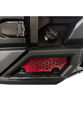 AJK Offroad Rear Step Accent Polaris Ranger 1500 XD                                     - 1)597 1)598 Silver - Image 3