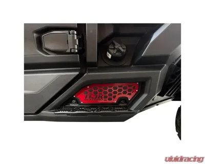 AJK Offroad Rear Step Accent Polaris Ranger 1500 XD - 1)597 1)598 Silver
