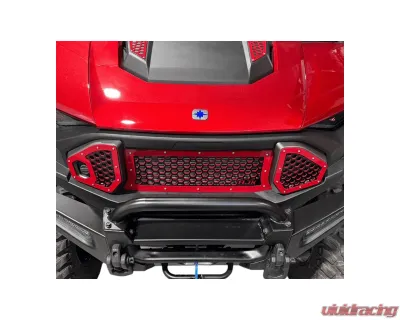 AJK Offroad Grill Polaris Ranger 1500XD - 200579 Silver