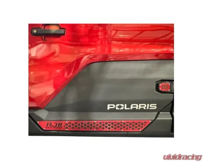 AJK Offroad Lower Door Accents Front & Back Polaris Ranger 1500XD - 1)608 1)609 2)610 Ghost White
