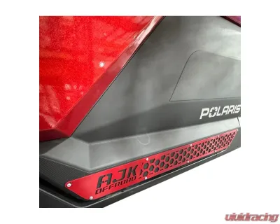 AJK Offroad Lower Door Accents Front & Back Polaris Ranger 1500XD - 1)608 1)609 2)610 Ghost White