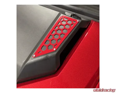 AJK Offroad Hood Accents Polaris Ranger 1500XD - 2)611 Red