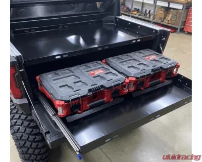 AJK Offroad Bed Drawer w/ Drawer Mat Polaris Xpedition - 1)529 1)529-5Mat