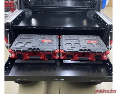 AJK Offroad Bed Drawer w/ Drawer Mat Polaris Xpedition - 1)529 1)529-5Mat