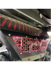 AJK Offroad Exhaust Cover Raw Polaris Ranger 1500XD                                     - 200571-Raw - Image 2