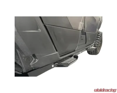 AJK Offroad Rock Sliders 4-Doors w/ Step Polaris Xpedition - 200588 Black