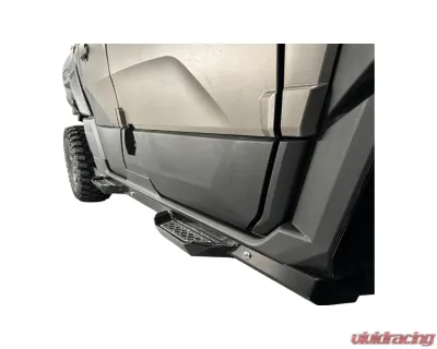 AJK Offroad Rock Sliders 4-Doors w/ Step Polaris Xpedition - 200588 Black
