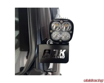 AJK Offroad A Pillar Light Mount Polaris Xpedition - 200613
