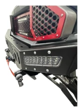 AJK Offroad Front Bumper Red w/ Lights Polaris Ranger 1500XD                                     - 1)630 Red 1)300335 - Image 11