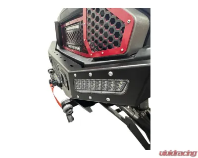 AJK Offroad Front Bumper Red w/ Lights Polaris Ranger 1500XD - 1)630 Red 1)300335