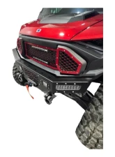 AJK Offroad Front Bumper Red w/ Lights Polaris Ranger 1500XD                                     - 1)630 Red 1)300335 - Image 9