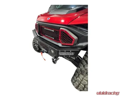 AJK Offroad Front Bumper Red w/ Lights Polaris Ranger 1500XD - 1)630 Red 1)300335