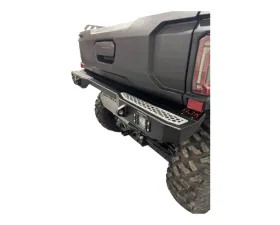 AJK Offroad CF Moto UForce U10 Rear Bumper Black w/ Hexagon Inserts