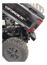 AJK Offroad CF Moto UForce U10 Rear Bumper Silver w/ Lights                                     - 1)638 1)300335 Silver - Image 11