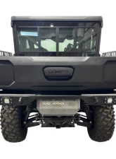 AJK Offroad CF Moto UForce U10 Rear Bumper Silver w/ Lights                                     - 1)638 1)300335 Silver - Image 15