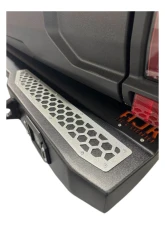 AJK Offroad CF Moto UForce U10 Rear Bumper Silver w/ Lights                                     - 1)638 1)300335 Silver - Image 4