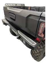 AJK Offroad CF Moto UForce U10 Rear Bumper Silver w/ Lights                                     - 1)638 1)300335 Silver - Image 5