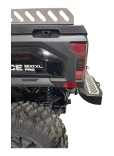 AJK Offroad CF Moto UForce U10 Rear Bumper Silver w/ Lights                                     - 1)638 1)300335 Silver - Image 7