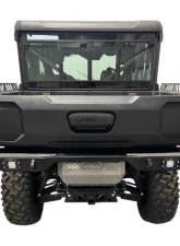 AJK Offroad CF Moto UForce U10 Rear Bumper Silver w/ Lights                                     - 1)638 1)300335 Silver - Image 9