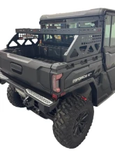 AJK Offroad CF Moto UForce U10 Short Headache Rack 3/4 Rack w/ Rear Glass Guard                                     - 1)640 1)640-7 - Image 11