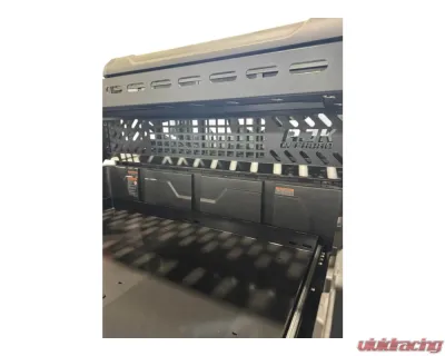 AJK Offroad CF Moto UForce U10 Short Headache Rack 3/4 Rack w/ Rear Glass Guard - 1)640 1)640-7