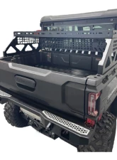 AJK Offroad CF Moto UForce U10 Short Headache Rack 3/4 Rack w/ Rear Glass Guard                                     - 1)640 1)640-7 - Image 3