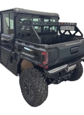 AJK Offroad CF Moto UForce U10 Short Headache Rack 3/4 Rack w/ Rear Glass Guard                                     - 1)640 1)640-7 - Image 5