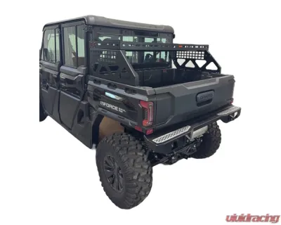 AJK Offroad CF Moto UForce U10 Short Headache Rack 3/4 Rack w/ Rear Glass Guard - 1)640 1)640-7