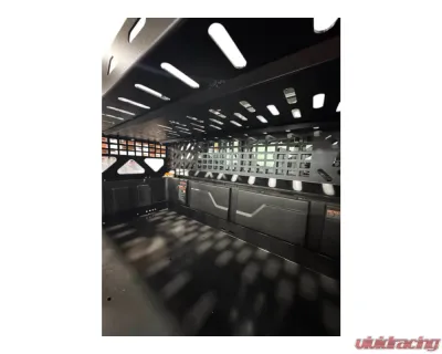 AJK Offroad CF Moto UForce U10 Short Headache Rack 3/4 Rack w/ Rear Glass Guard - 1)640 1)640-7