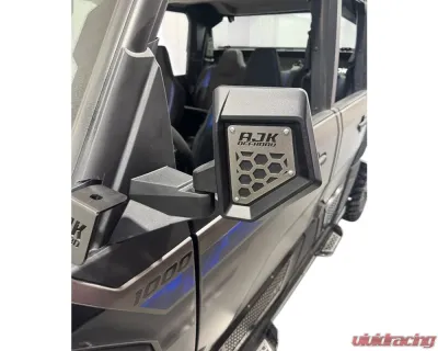 AJK Offroad Polaris Mirror Accents - 200620 Ghost White