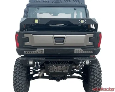 AJK Offroad Spare Tire Carrier/Bed Rack w/ Tire Strap - 1)622 1)300200