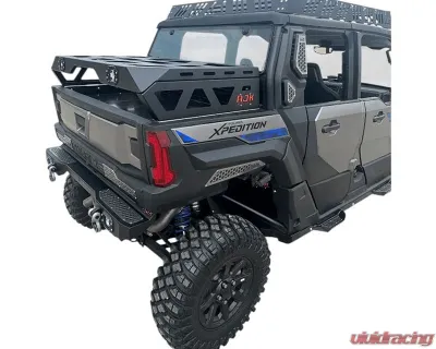 AJK Offroad Spare Tire Carrier/Bed Rack w/ Tire Strap - 1)622 1)300200