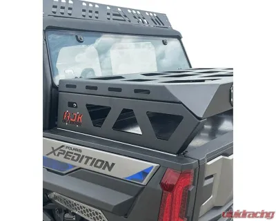 AJK Offroad Spare Tire Carrier/Bed Rack w/ Tire Strap - 1)622 1)300200