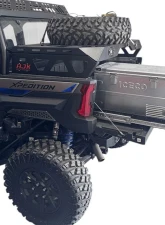 AJK Offroad Spare Tire Carrier/Bed Rack w/ Tire Strap                                     - 1)622 1)300200 - Image 4