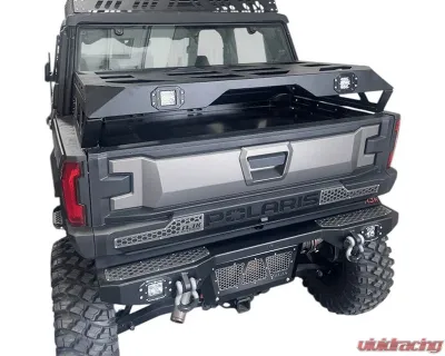 AJK Offroad Spare Tire Carrier/Bed Rack w/ Tire Strap - 1)622 1)300200