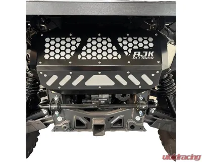 AJK Offroad Black Exhaust Cover CFMOTO UFORCE U10 2025+ - 200646-Black