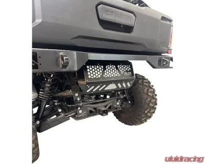 AJK Offroad Black Exhaust Cover CFMOTO UFORCE U10 2025+ - 200646-Black