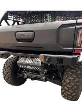 AJK Offroad Black Exhaust Cover CFMOTO UFORCE U10 2025+                                     - 200646-Black - Image 6