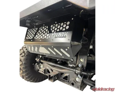 AJK Offroad Black Exhaust Cover CFMOTO UFORCE U10 2025+ - 200646-Black