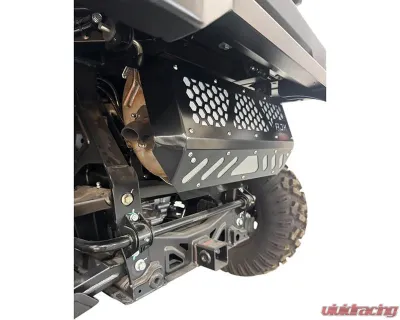AJK Offroad Black Exhaust Cover CFMOTO UFORCE U10 2025+ - 200646-Black