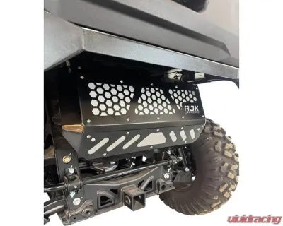 AJK Offroad Black Exhaust Cover CFMOTO UFORCE U10 2025+ - 200646-Black